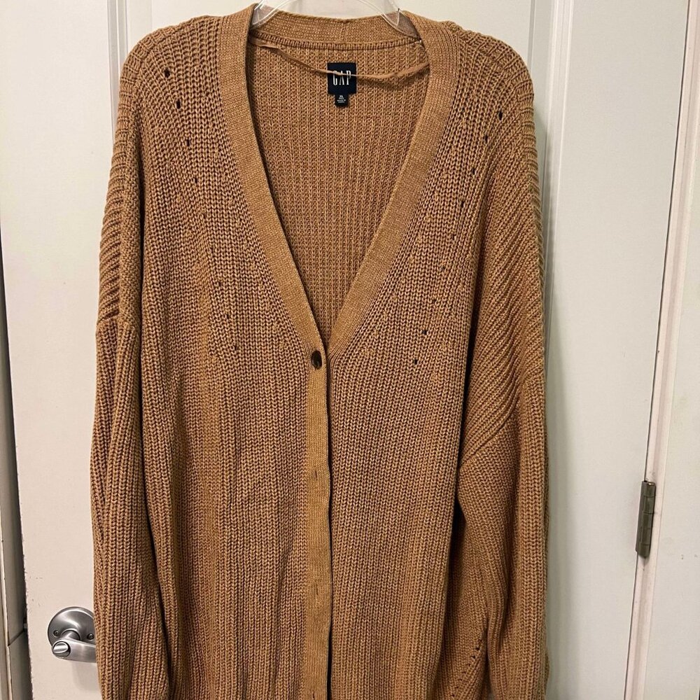 Gap Long Cardigan Size XL Tall